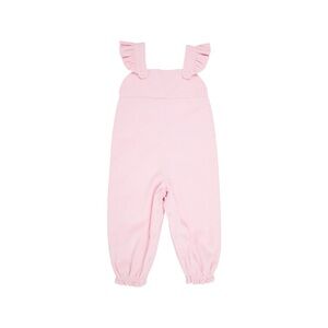 The Beaufort Bonnet Company Light Pink Ruffle Overalls